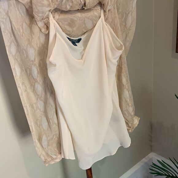 Ralph LAUREN NWT Beautiful Blouse W/ Cami - Picture 6 of 9